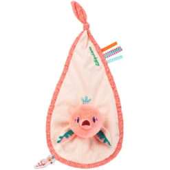 Lilliputiens Anaïs Le Flamant Rose Doudou Plat Rose 25 Cm