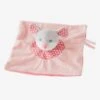 Vertbaudet Doudou Plat Souris Rose 25 Cm