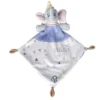 Disney - Dumbo L'éléphant - Doudou Plat Bleu Blanc 25 Cm