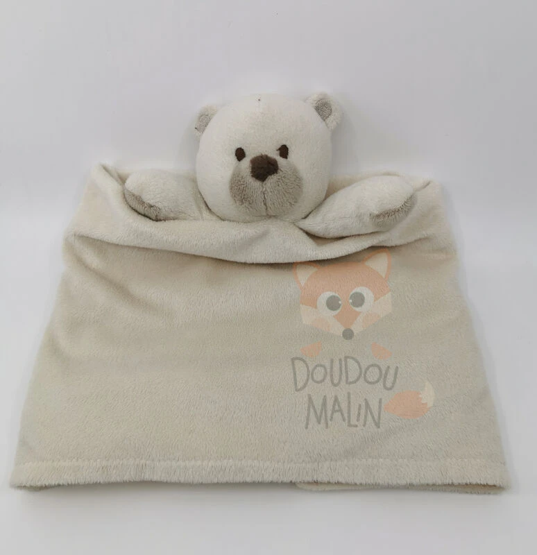 Early Days - Maxi Doudou Ours Beige Marron 45 Cm