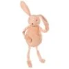 Pioupiou Et Merveilles - Les Doux Bidous - Valentin Le Lapin Peluche Beige 25 Cm