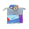 Kaloo Collection Hippie Chic Doudou Ours Marionnette Violet Bleu Fleur