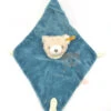 Steiff Doudou Plat Ours Bleu Vert 30 Cm
