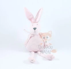 Bout'chou Doudou Lapin Rose étoile