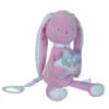 Tex Layette Boîte à Musique Lapin Rose Blanc étoile