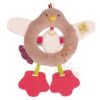 Moulin Roty Les Cousins Du Moulin Anneau Hochet Poule Marron