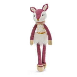 Kaloo - Les Kalines - Ava La Biche Peluche Rose - 35 Cm