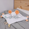 Doudou Et Compagnie - Les Petits Fûtés - Doudou Souris Blanc 30 Cm