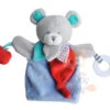 Doudou Et Compagnie Magic Marionnette Ours Bleu Rouge