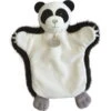 Doudou Et Compagnie - Marionnette Panda Blanc Noir 25 Cm