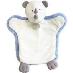 Doudou Et Compagnie - Marionnette Rhinocéros Gris 25 Cm
