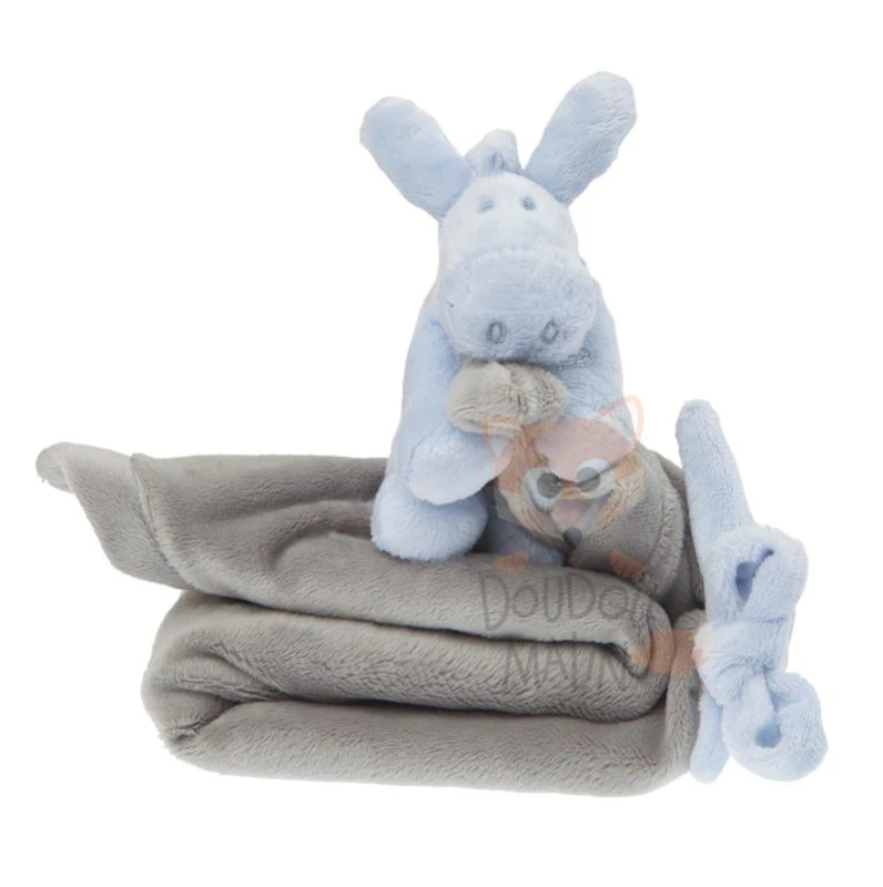 Noukie's Mix & Match Ma Première Couverture âne Bleu Gris