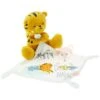 Simba Toys Doudou Mouchoir Tigre Jungle Friends Party Jaune Blanc