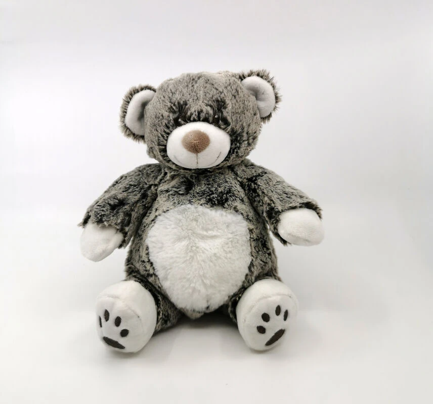 Tex Nature Peluche Doudou Ours Marron Assis 25 Cm