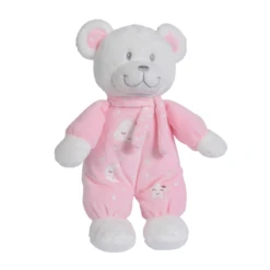 Nicotoy - New Boone Glow Peluche Ours Rose 30 Cm