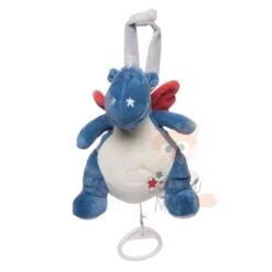 Noukie's Guss & Victor Mini Musical Dragon Bleu Blanc