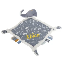 Little Dutch Ocean Doudou Baleine Bleu 30 Cm