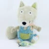 Oxybul Peluche Loup Bleu Vert Beige Souris