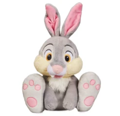 Disney Panpan Le Lapin Peluche Assis Gris 30 Cm