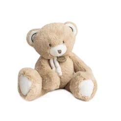 Baby'Nat - Pap'ours Peluche Ours Miel Beige 30 Cm
