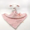 Nicotoy - Peluche Avec Doudou Mouton Blanc Rose 40 Cm