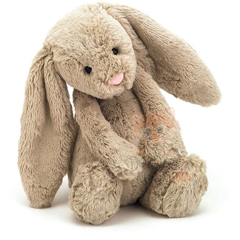 Jellycat Peluche Lapin Bashful Beige 30 Cm