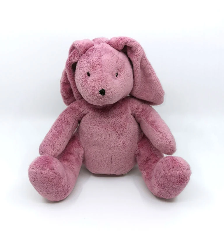 Du Pareil Au Même - Peluche Doudou Lapin Rose Violet 25 Cm