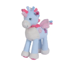 Nicotoy Peluche Licorne Ailée Bleu 20 Cm