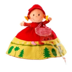 Lilliputiens - Le Petit Chaperon Rouge - Marionnette 3 En 1 Reversible