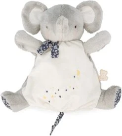 Kaloo - Petites Chansons - Doudou Marionnette éléphant Gris 25 Cm
