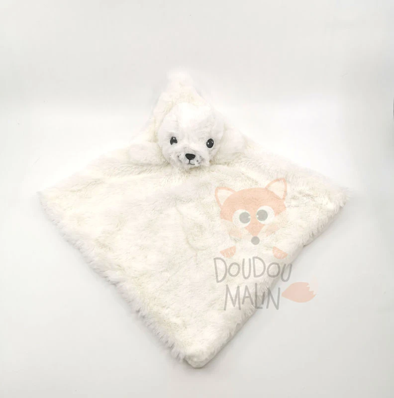 Tex - Doudou Phoque Blanc 35 Cm