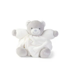 Kaloo - Plume - Peluche Ours Blanc Gris