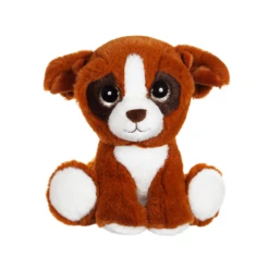 Gipsy Puppy Eyes Peluche Chien Marron Foncé 22 Cm