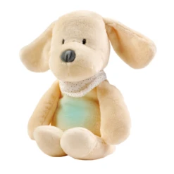 Nattou - Sleepy Peluche Veilleuse Chien Jaune Vanille 30 Cm