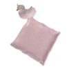 Nicotoy Spandex Doudou Plat Cygne Rose 25 Cm