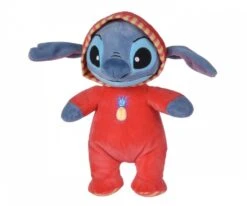 Disney Stitch Peluche Pyjama Rouge 45 Cm