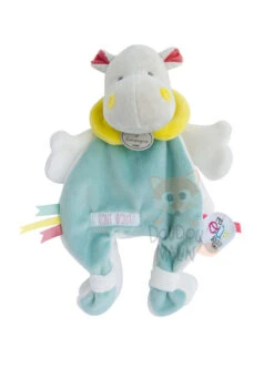 Doudou Et Compagnie - TATOO Cape Hippo Vert Tout Doux